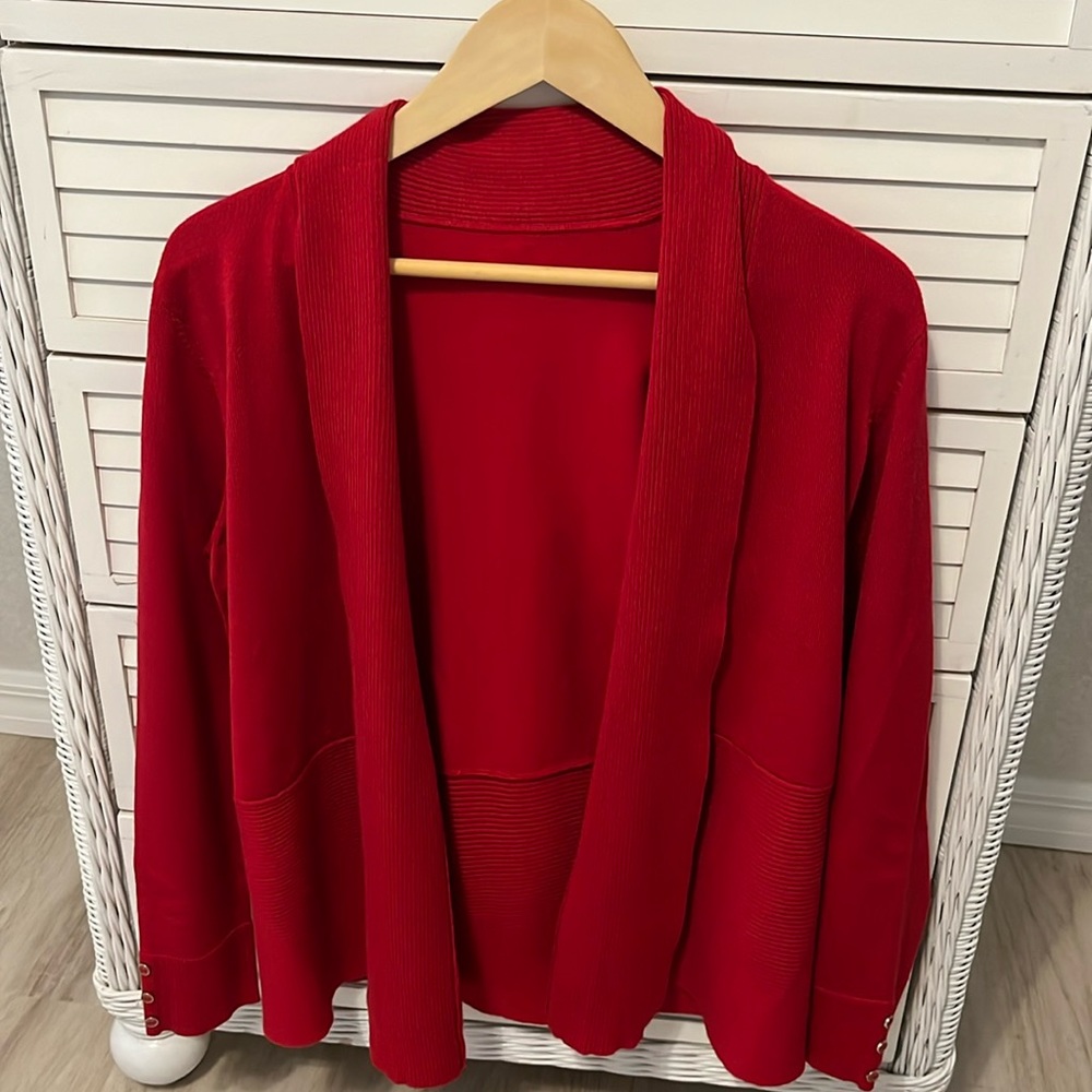 Red sweater